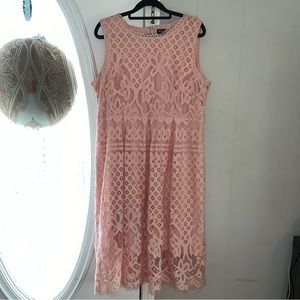 Lined Lace Dress - Size XXL